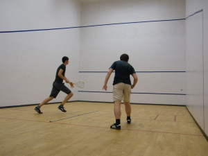 2 Squashspieler